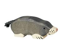 Holztiger® Figurine en bois Taupe