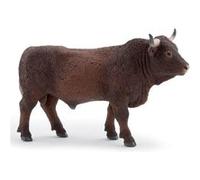 Papo - Figurines à Collectionner -Taureau Salers - 51186 - Animaux de la Ferme - pour Enfants - Filles Et Garçons - + 10 Mois