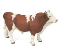 Figurine taureau simmental