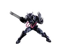 Figurine Tech-On Avengers - BANDAI - S.H. Figuarts Venom Symbiote Wolverine 16 cm - Marvel - Mixte