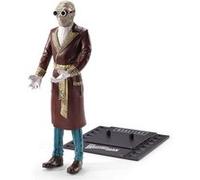 Bendyfigs – Figurine flexible – Invisible Man (Universal Monsters) – Articulée avec socle – 19 cm