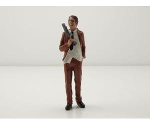 Figurine The Robbers 3 Gangster, Pour Modèles 1:18 American Diorama (Avec OVP)