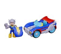 Marvel Comics Figurine Thor 7,5 cm + véhicule Foudremobile – Iron Man et ses amis – Dès 3 ans