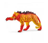 Figurine Tigre de Lave, Tigre Malicieux au Pelage Terrifiant, Jouet Durable, 70148 Eldrador Creatures
