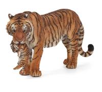 Figurine Tigresse et son bébé - PAPO - LA VIE SAUVAGE - Multicolore - Intérieur
