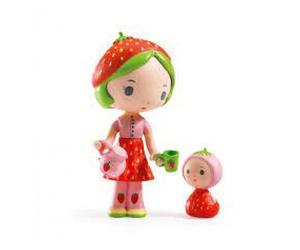 Figurine Tinyly Berry & Lila - Création Poétique de Virginie Brachet