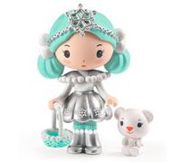 Figurine TinyLy Neige et Nours - DJECO - DJ06936 - Orange - Dès 3 ans