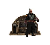 Figurine TMS056D - Star Wars : The Mandalorian - Boba Fett Repaint Armor Version & Throne Deluxe Version
