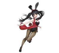 Figurine Tokisaki Kurumi de la série Date A Live, avec motif de lapin et pose en cours d'exécution 20 cm pour décoration