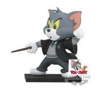 Figurine Tom And Jerry - Tom Slytherin / Serpentard 100th Anniversary 8cm