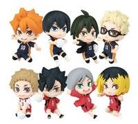 Figurine Tomy Twinchees Haikyu Porte-clés W6 Modèle aléatoire Multicolore
