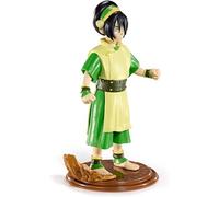 Bendyfigs – Figurine de collection – Avatar Toph – 17 cm, pliable, avec support et mini accessoire
