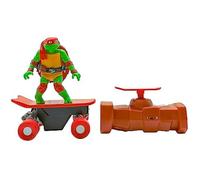Figurine Tortue Ninja - TEENAGE MUTANT NINJA - Raphael - Skate télécommandé - 5 ans et plus - Rouge