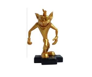 Figurine Totaku N°29 - Crash Bandicoot - Crash Doré - Exclusivité Micromania-Zing