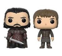 Figurine Toy Pop 2 - Games of Thrones - Twin Pack - Jon Snow et Bran Stark G