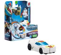 Figurine Transformers Earthspark 1 Step Flip - Wheeljack 10cm - HASBRO - Jouet pour enfant