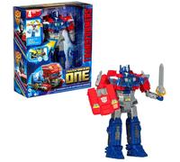 Figurine Transformers - TRANSFORMERS - Power Flip Optimus Prime - Jouet interactif - 3 ans - Multicolore