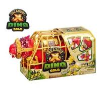 Pack de dissection de dinosaures Treasure X Dino Gold avec T Rex et Hunter