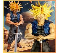 Figurine Trunks Super Saiyan DBZ 54cm - Neuf PVC Haut de Gamme
