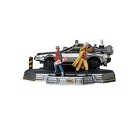 Figurine UNBTTF51021-10 - Back to the Future Part II - DeLorean Full Set Deluxe