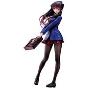 Figurine uniforme Komi Shoko - Visages interchangeables - 25 cm - Figurines d'anime - Décoration mignonne en PVC - Cadeau pour les fans et les amis