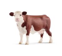 Figurine Vache Hereford - SCHLEICH - 13867 - Marron - Enfant - Extérieur