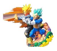 Figurine - Vegeta & Trunks - 20cm - Multicolore - PVC - Super Master Star Piece