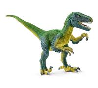 Schleich Dinosaurs | Vélociraptor 14585 | Dinosaure fidèle aux détails avec mâchoire et Bras Mobiles | Superbe Cadeau pour Filles et garçons | Dinosaure dès 3 Ans | 18 x 6 x 10 cm