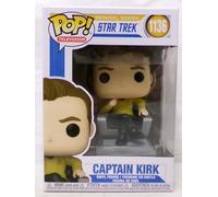 Funko Pop! TV: Star Trek - Cap Captain Kirk in Chair- Figurine en Vinyle à Collectionner - Idée de Cadeau - Produits Officiels - Jouets pour Les Enfants et Adultes - TV Fans