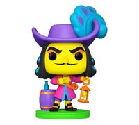 Figurine Vinyl POP Des Méchants Disney Hook (Blacklight) 9 Cm