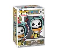 Figurine Vinyle Funko Pop! Animation Brook (Egghead Arc) n°2147 10 cm Jaune/Blanc/Teal