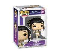 Figurine vinyle Funko Pop! Animation KPop Demon Hunters Zoey 2429 9 cm couleur unie