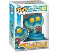 Figurine vinyle Funko Pop! Disney's Zootopia 2 Gary De'Snake n°1655 9,4 cm boîte vitrine teal/bleu/jaune