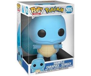 Figurine vinyle Funko Pop! Games Carapuce (Squirtle) n°505 Tête oversize Boîte fenêtre Bleu clair