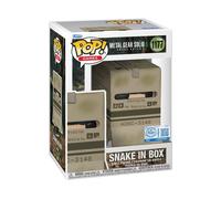 Figurine vinyle Funko POP! Metal Gear Solid Snake in Box #1177 Boîte vitrine noire