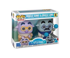Figurine vinyle Funko Pop! Movies Spellbound 2-Pack Oracle Sunny & Oracle Luno boîte fenêtre lavande/bleu pâle
