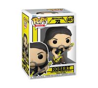 Figurine vinyle Funko Pop! Rocks n°487 Metallica Robert 11,4 cm Boîte vitrée Jaune/Noir