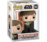 Figurine Vinyle Funko Pop Star Wars: Mandalorian - Luke Avec Enfant