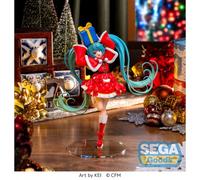 Figurine Vocaloid Hatsune Miku Luminasta Christmas 2024 Ver Sega
