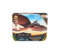 Dreamworks Dragons - How To Train Your Dragon - Figurine Volante Krokmou 76 Cm - Figurine Radiocommandée Avec Ailes Qui Battent Et Queue Réglable - Mouvements Réalistes - Jouet Enfant 4 Ans Et +