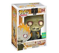 Figurine Walking Dead - Burning Walker Exclu Pop 10cm