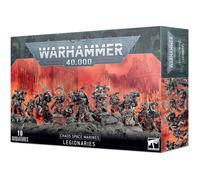 Figurine - WARHAMMER 40,000 - LÉGIONNAIRES SPACE MARINES DU CHAOS - Plastique - Neuf scellé - À monter soi-même