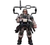 Joy Toy Figurine Warhammer 40K - Astra Militarum Cadian Command Squad Vétéran avec Master Vox 12 cm