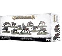 Figurine Warhammer AoS - GAMES WORKSHOP - 168569 - Soulblight Gravelords Dire Wolves - Noir - 3 x 20 x 12 cm