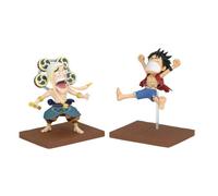 Figurine Wcf Log Stories - One Piece - Monkey.d.luffy & Enel