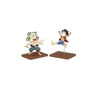 Figurine Wcf Log Stories - One Piece - Monkey.d.luffy & Enel