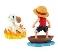 Banpresto Figurine One Piece Monkey D. Luffy & Going Merry Wcf Log Stories