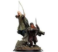 Figurine Weta - Lord Of The Rings - Legolas & Gimli At Amon Hen G