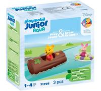 Playmobil Jouet pour le bain Junior 71705 Winnie et Porcinet Flotte dans l'eau Dès 12 mois
