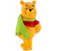 Figurine Winnie l'Ourson avec écharpe 6cm - BULLYLAND - Modèle peint à la main